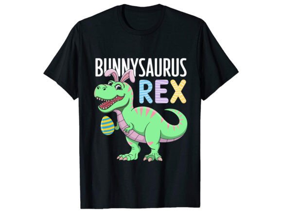 Bunny Saurus Easter T-Shirt Design Review