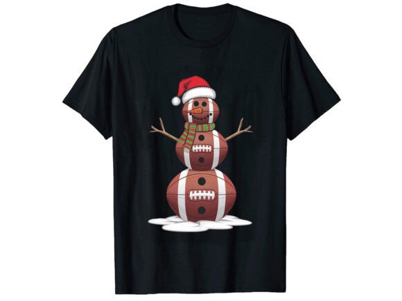 Christmas American Football Snowman – A Festive Embroidery Design Review