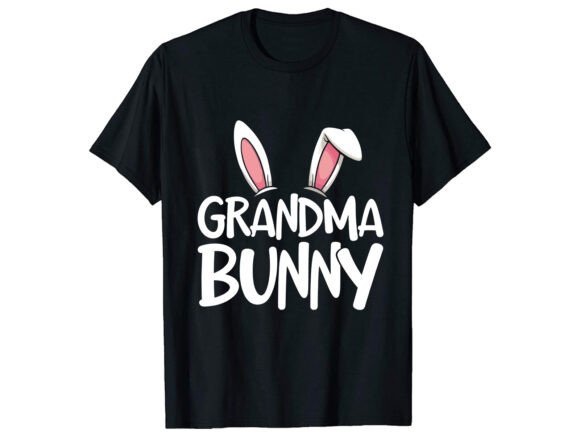 Grandma Bunny Easter T-Shirt Design Review