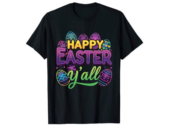 Happy Easter T-Shirt Design Review for Real Embroidery Projects
