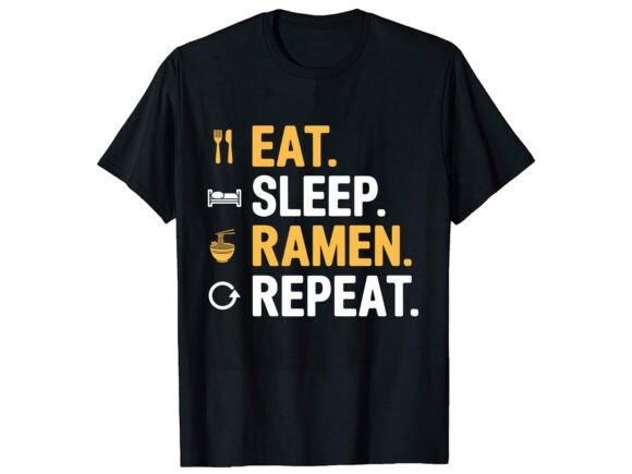 I Love Gaming and Ramen T-Shirt Design Review