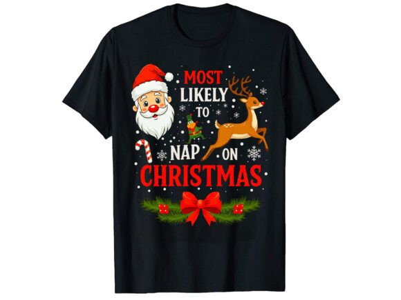 Most Likely to Nap on Christmas Funny Review for Real Projects