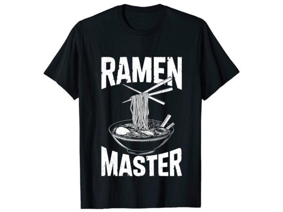Ramen Master T-Shirt Design Review: A Flavorful Embroidery Choice