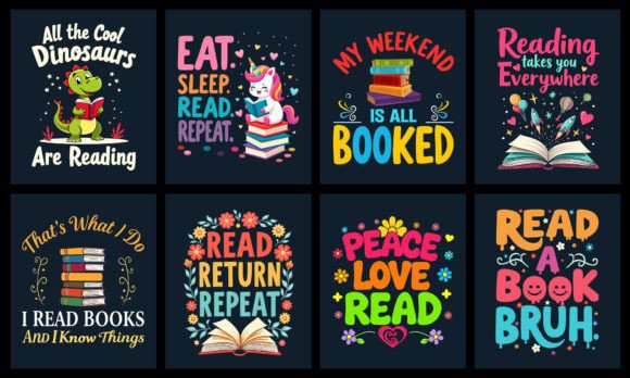 Review of the Reading T-Shirt Design Bundle for Real Projects