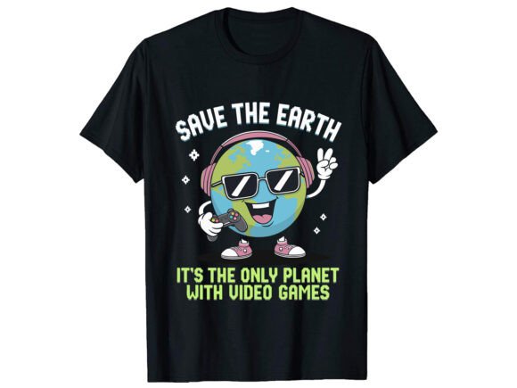 Save the Earth T-Shirt Design Review for Real Projects